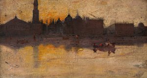Día gris en primavera, Venecia de Tom Roberts